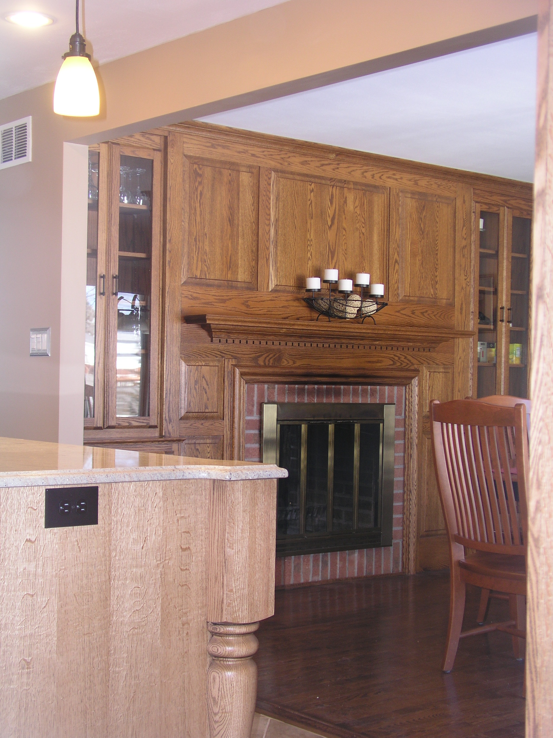 Kitchen Design Oak : Traditional Kitchen Remodel with New Oak Cabinets